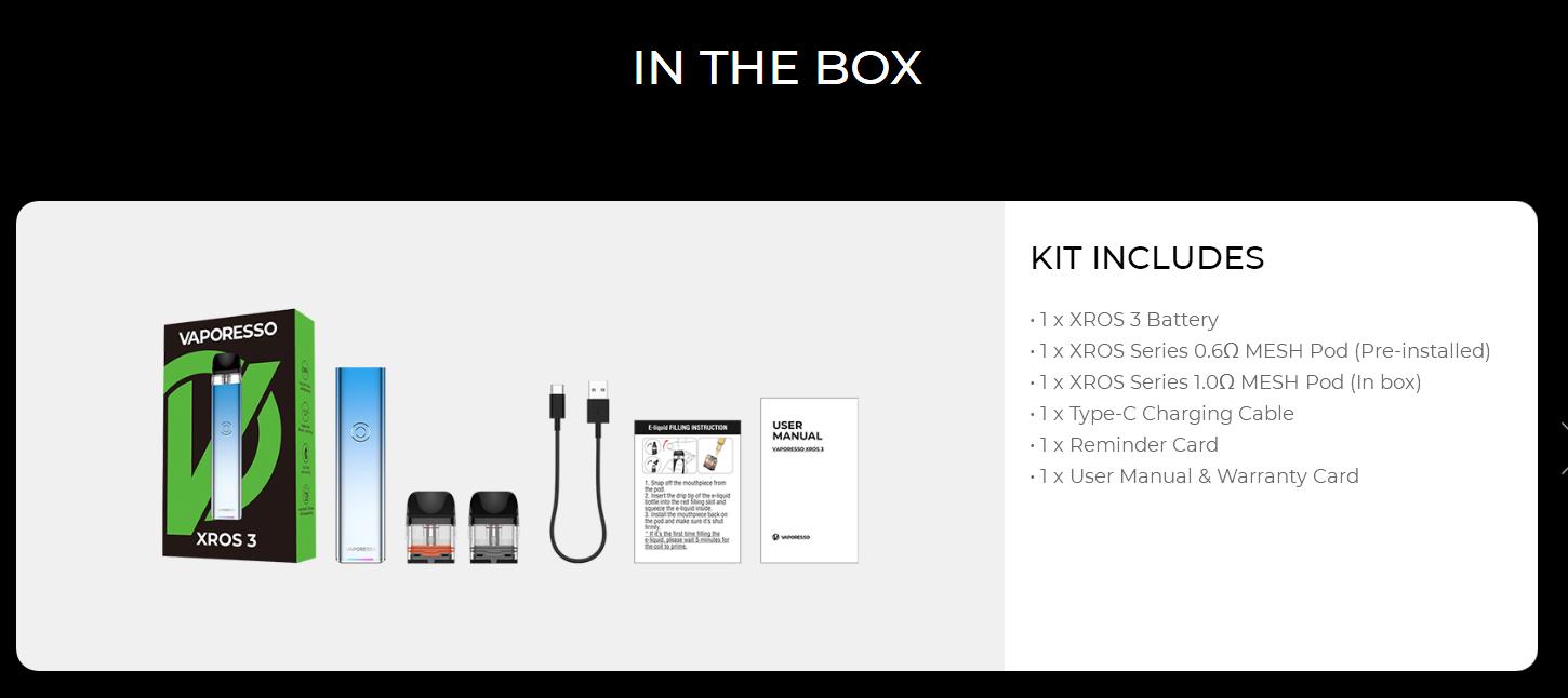 Vaporesso XROS 3 Kit