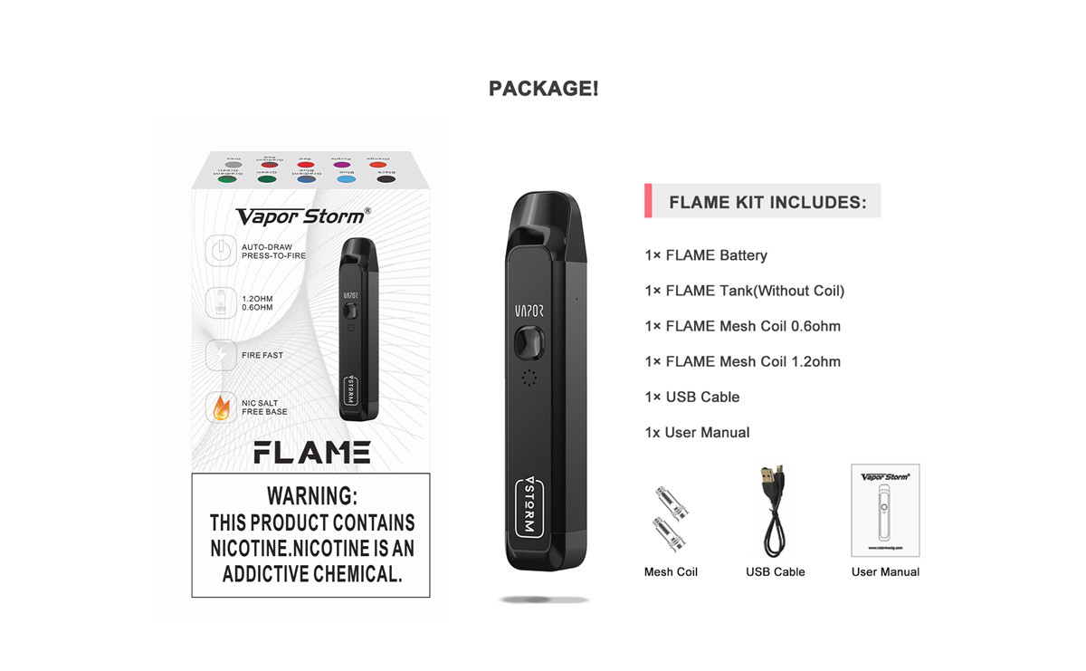 Vapor Storm Flame Kit