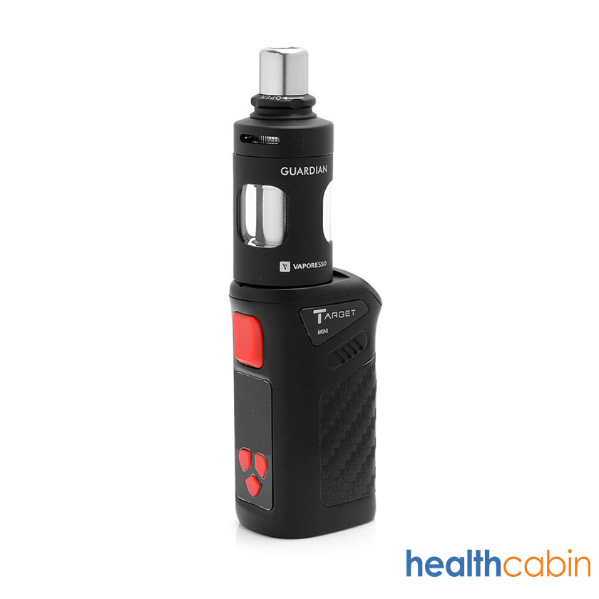 Vaporesso Target Mini TC 40W 1400mAh Mod Kit with 2ml Guardien Ceramic Ccell Tank Black