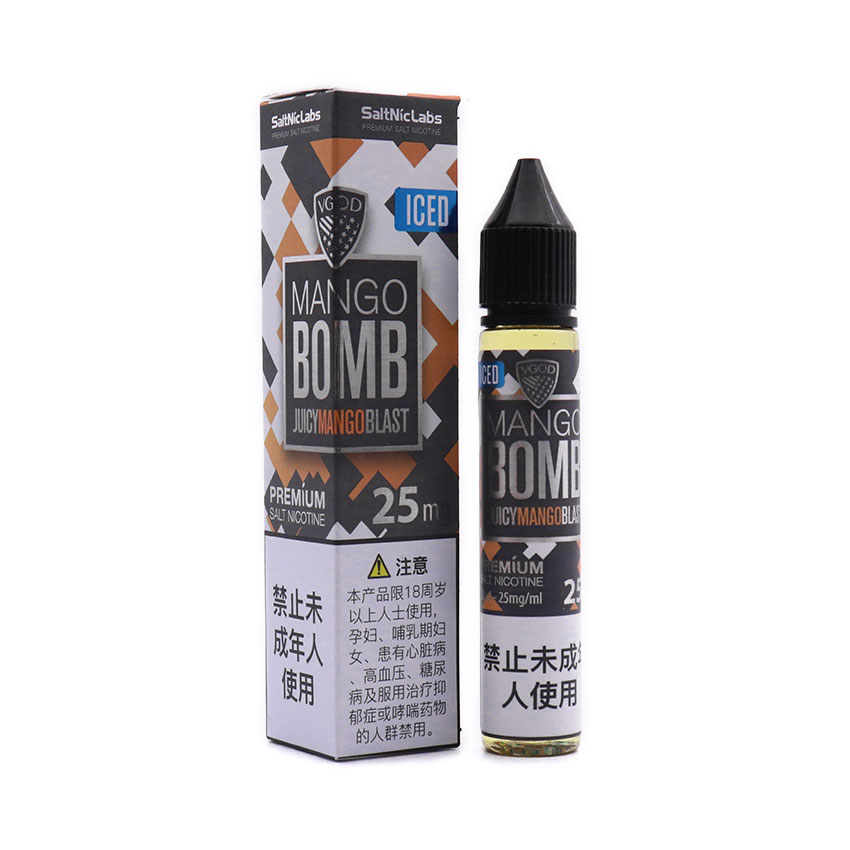 30ml VGOD Iced Mango Bomb Nic Salt E-liquid (Chinese Edition)