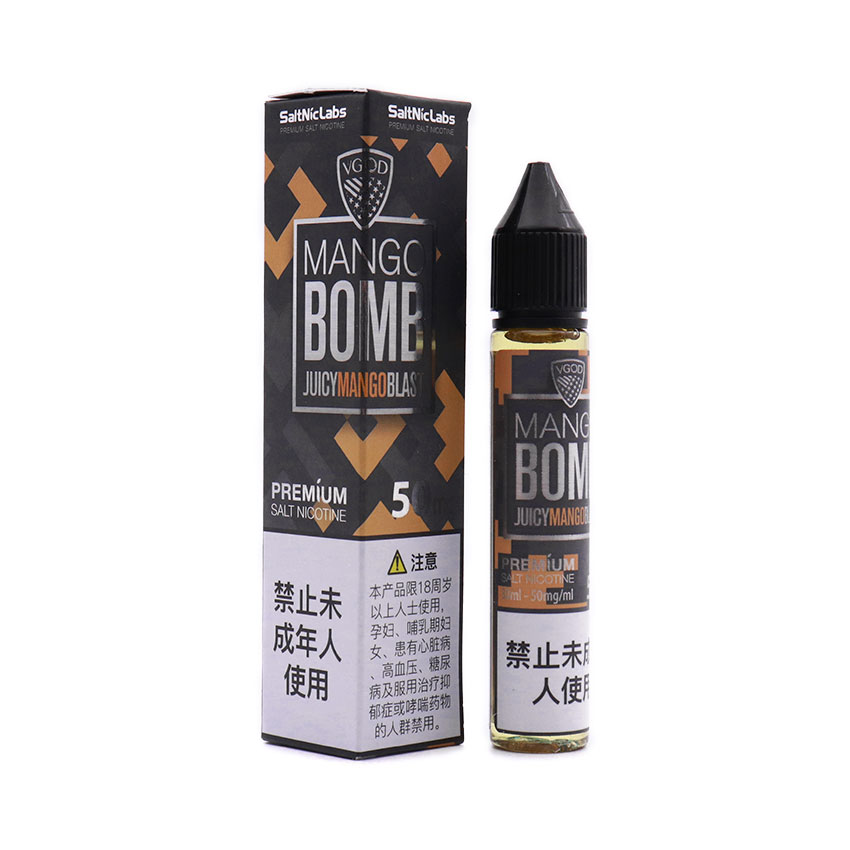 30ml VGOD Mango Bomb Nic Salt E-liquid (Chinese Edition)