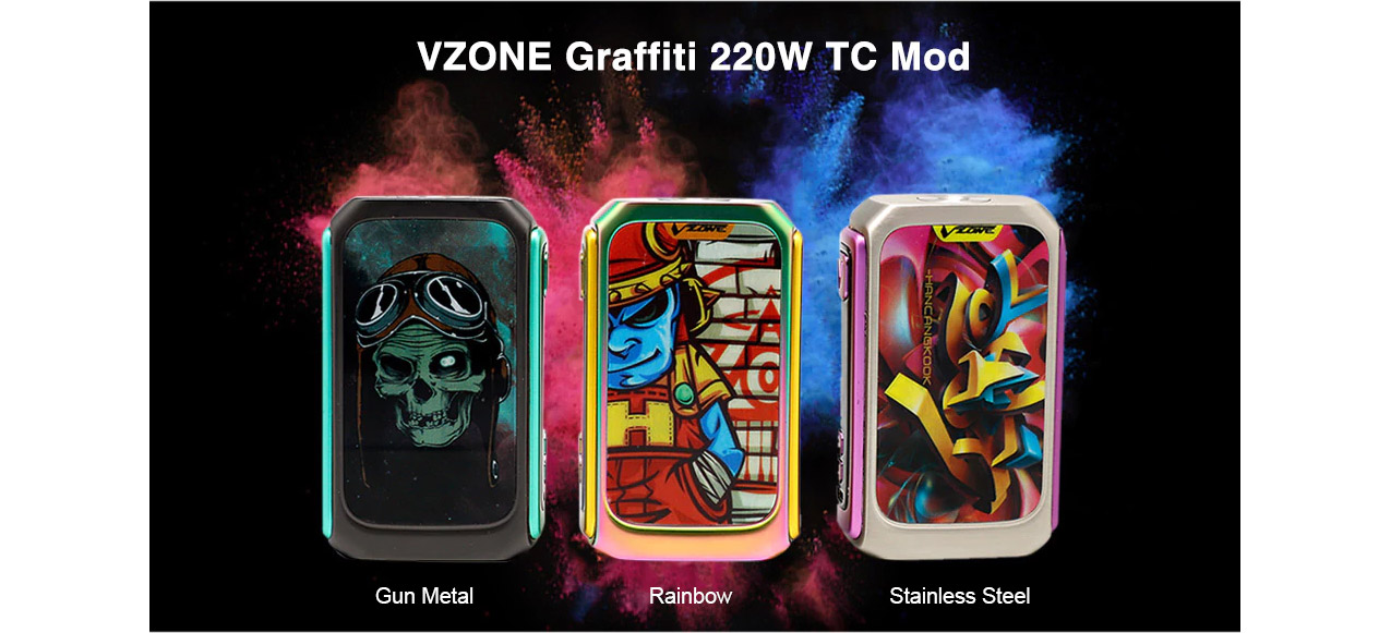 Vzone Graffiti 220W Box Mod