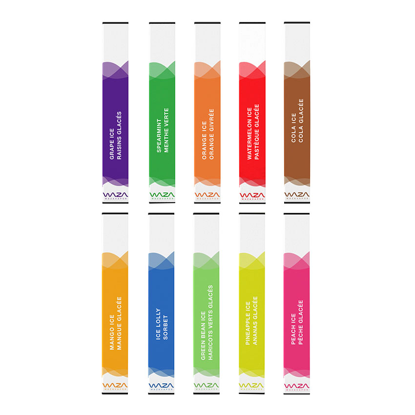 Waza Original 300 Puffs Disposable Kit 280mAh 1.2ml