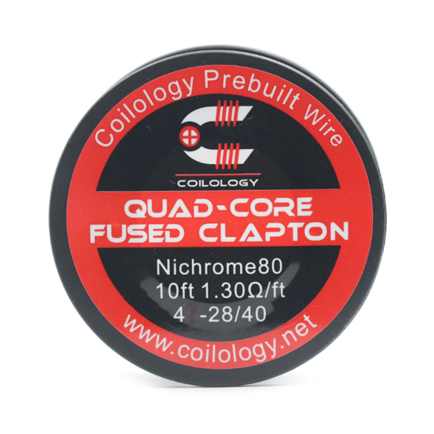10ft Coilology Quad-core Fused Clapton Spool Wire