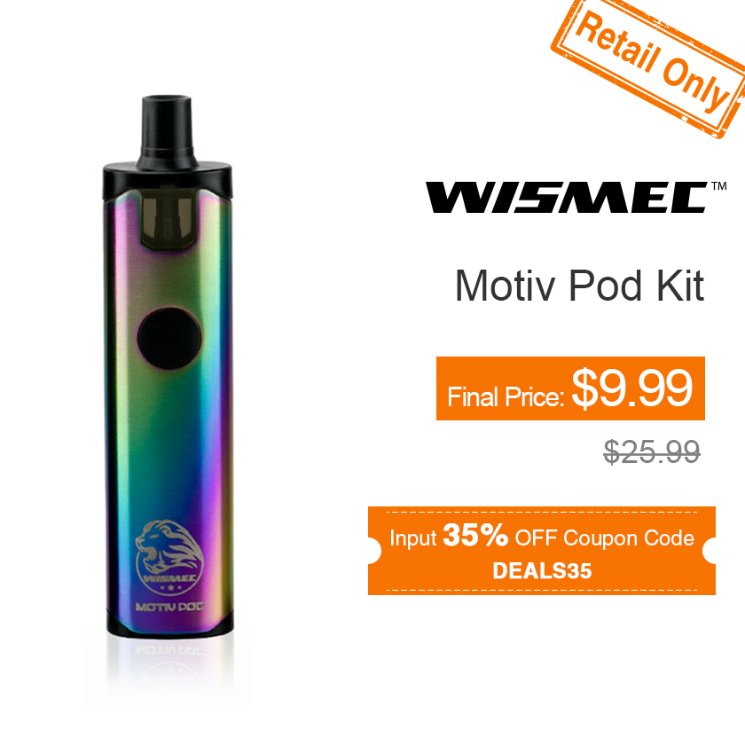 Wismec Motiv Pod Starter Kit 2200mAh 4ml