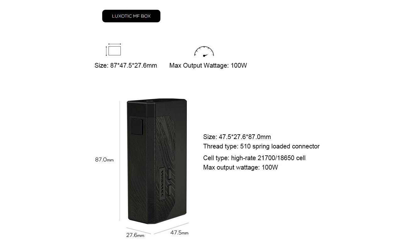 Wismec Luxotic MF Mod