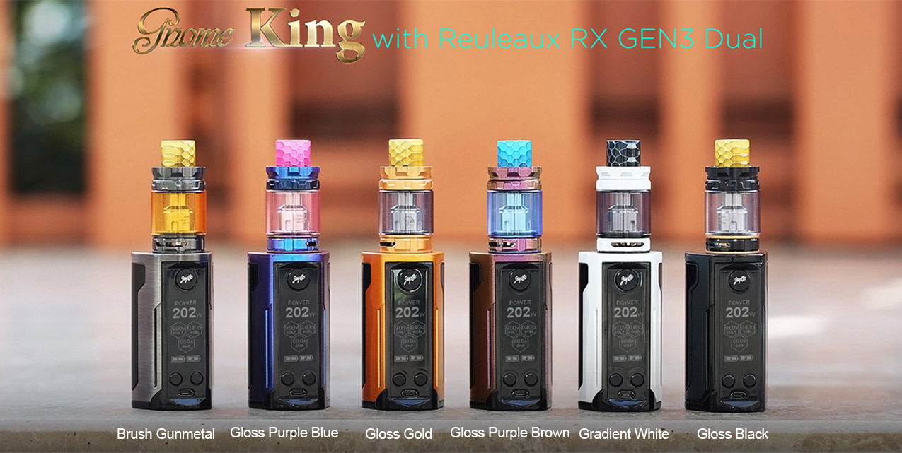 Wismec Reuleaux RX GEN3 Dual 230W Mod Kit
