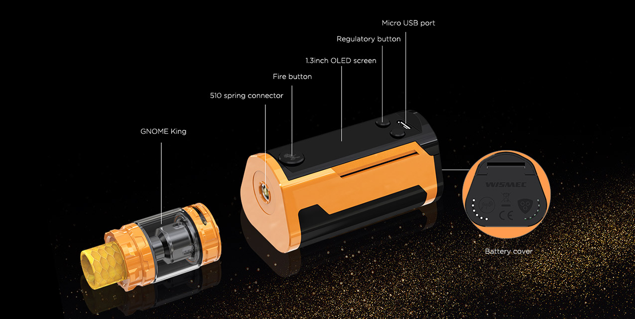 Wismec Reuleaux RX GEN3 Dual 230W Mod Kit