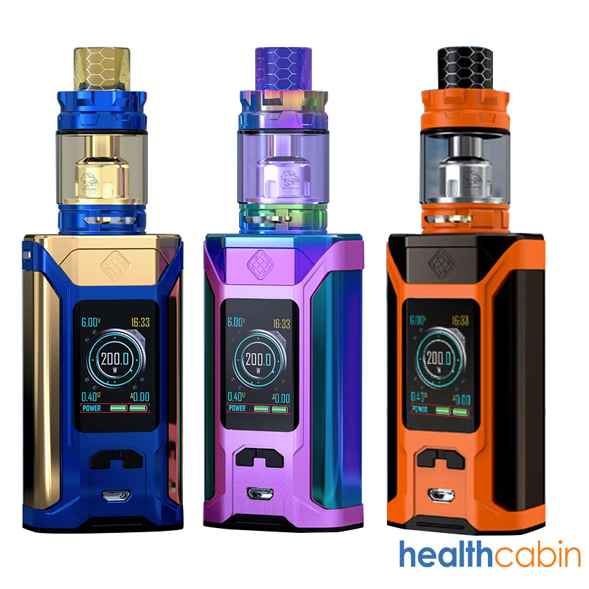 Wismec Sinuous Ravage 230W Mod Kit with Gnome King Tank Atomizer 2ml