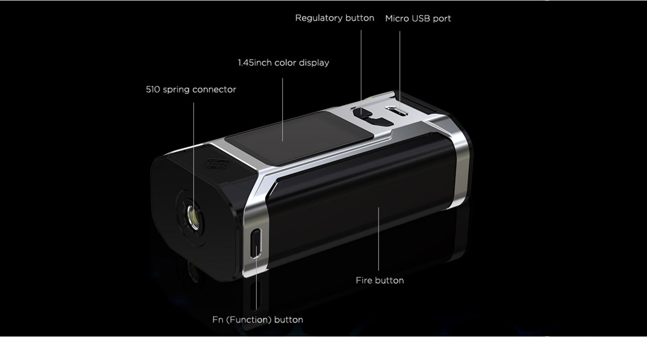 Wismec Sinuous Ravage230 200W Mod