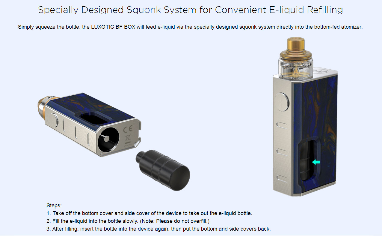 Wismec Luxotic BF Box Mod Kit