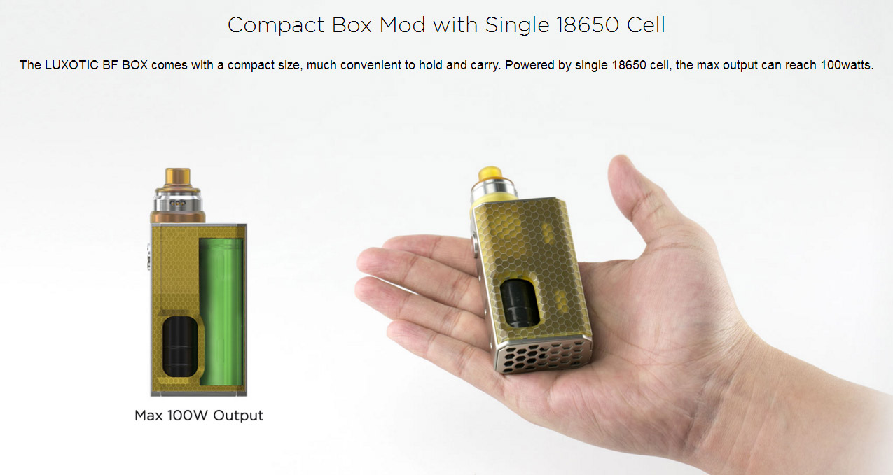 Wismec Luxotic BF Box Mod Kit