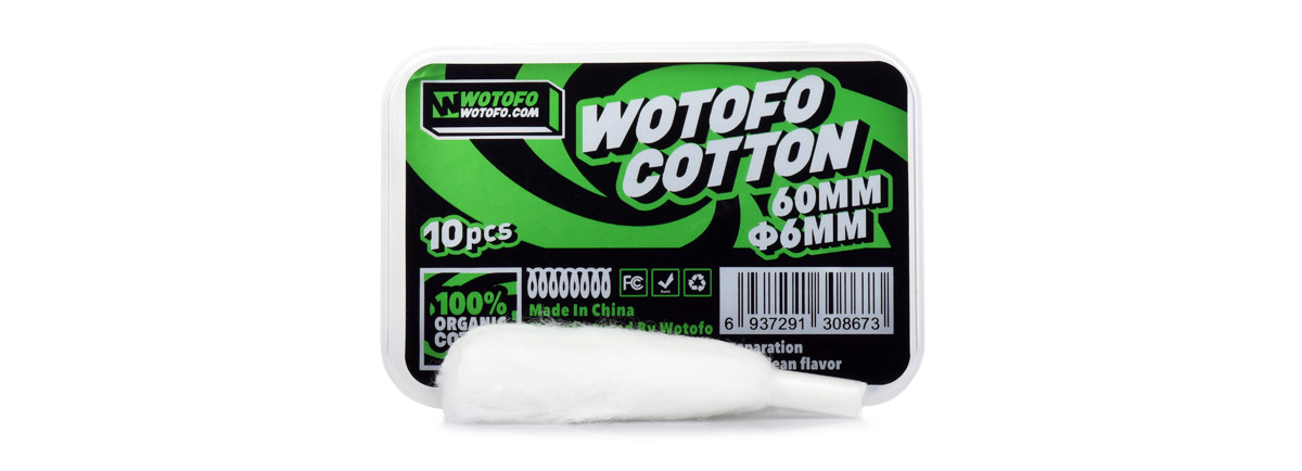 Wotofo 6mm Agleted Cotton