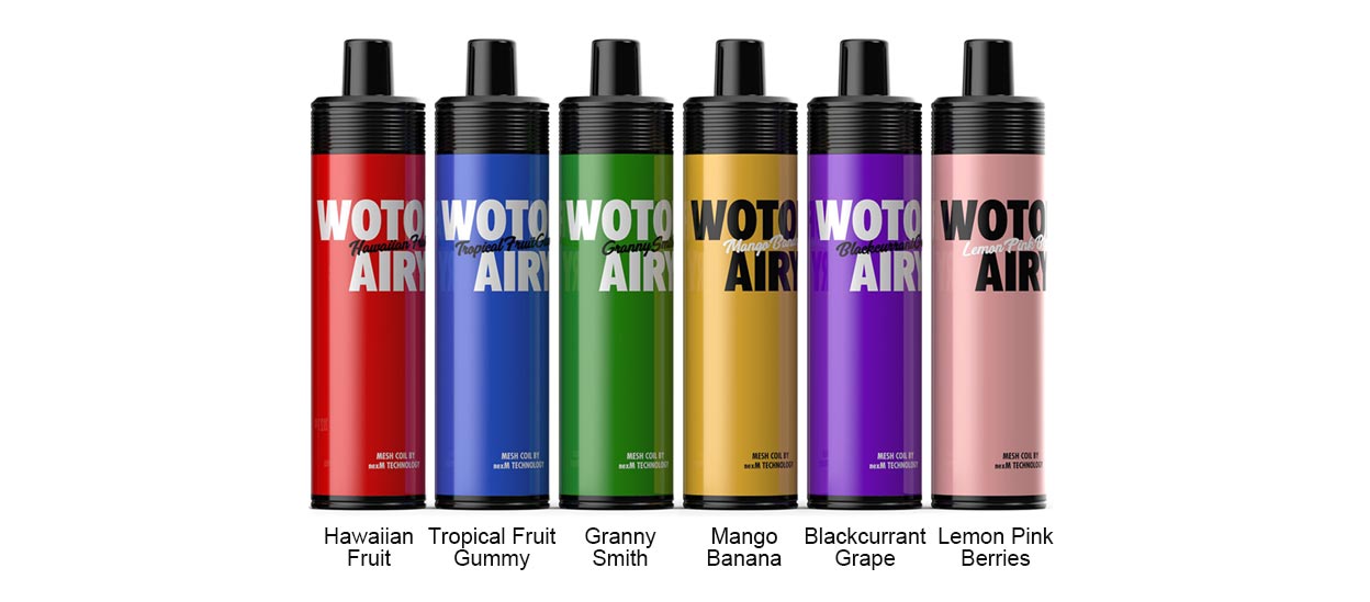 Airy 1000 Puffs Kit 11 - 【WOTOFO】Wotofo Airy Vape Penをレビュー！～使い捨ての爆煙POD！～