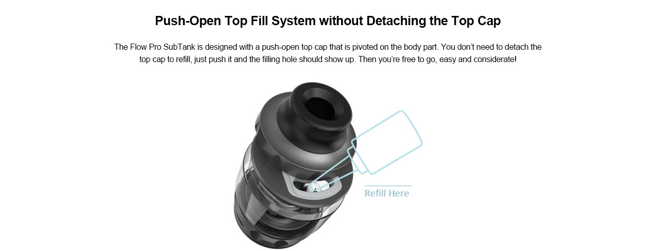 Wotofo Flow Pro Tank Atomizer