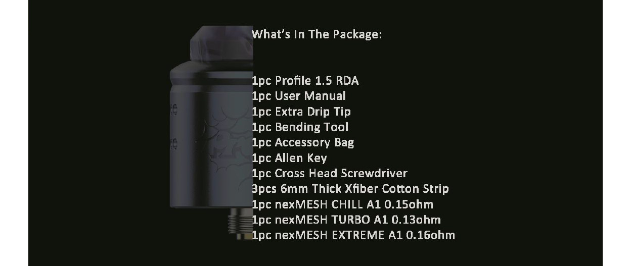 Wotofo Profile 1.5 RDA