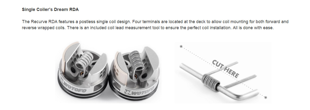 Wotofo Recurve RDA