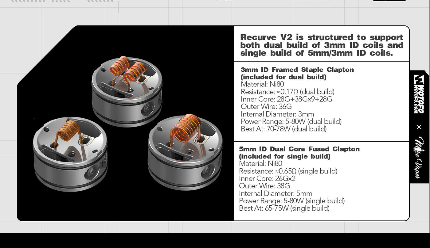 Wotofo Recurve V2 RDA Atomizer