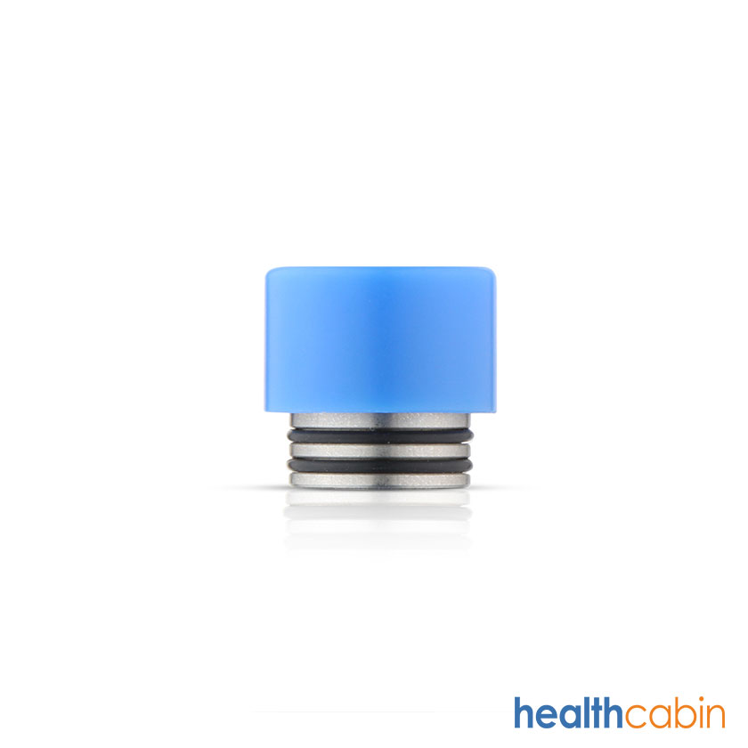 Delrin & Stainless Wide Bore Drip Tip for Smok TFV8 Cloud Beast Tank Atomizer Blue