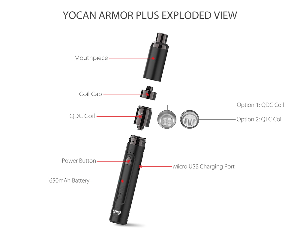 Yocan Armor Plus Kit