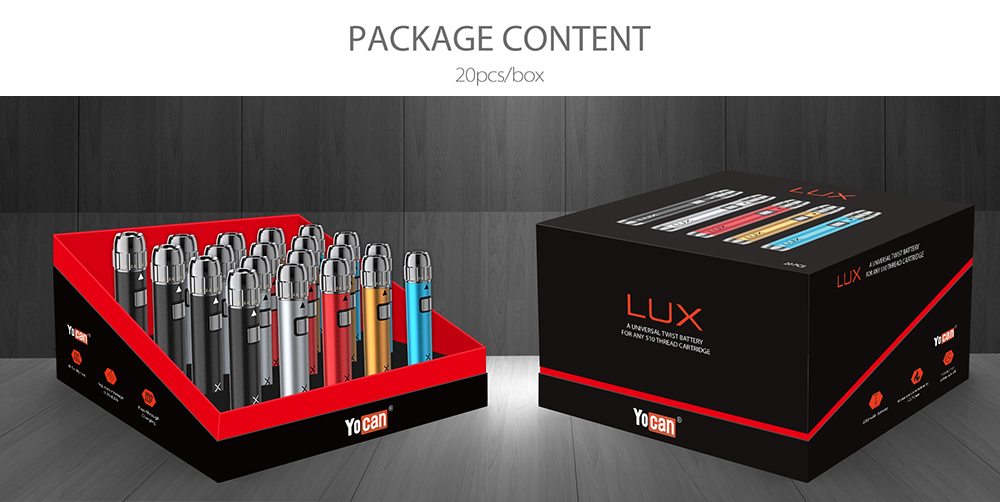 Yocan LUX Vape Pen Battery