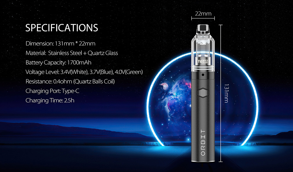 Yocan Orbit Vape Pen Kit