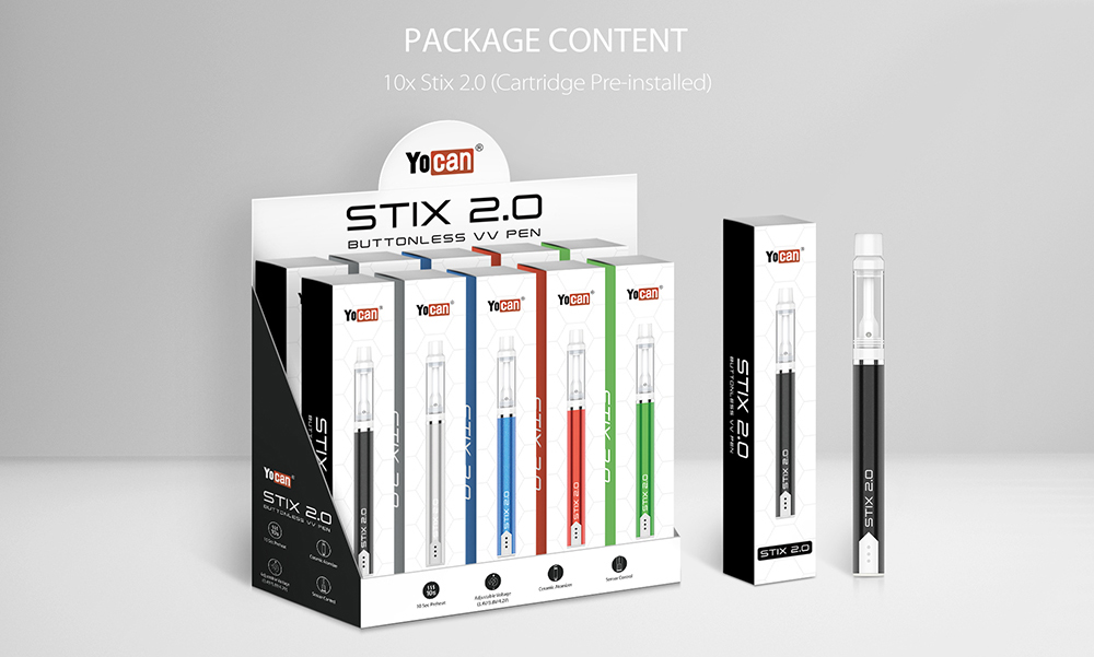 Yocan STIX 2.0 Vaporizer Pen Kit