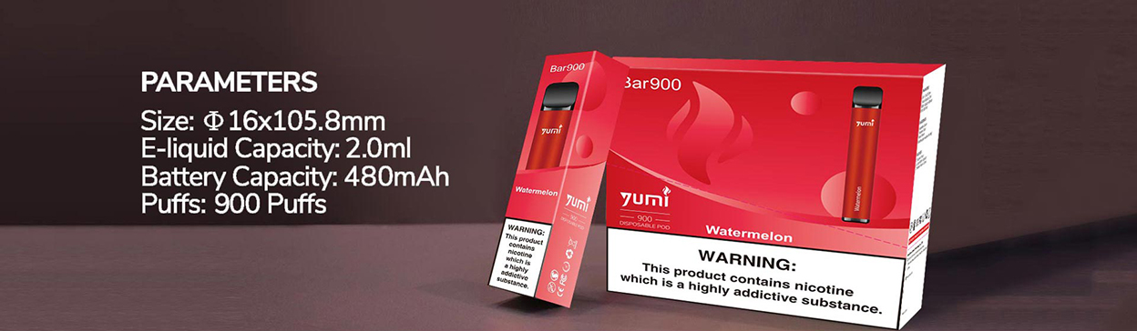 Kit monouso Yumi Bar 900 sbuffi