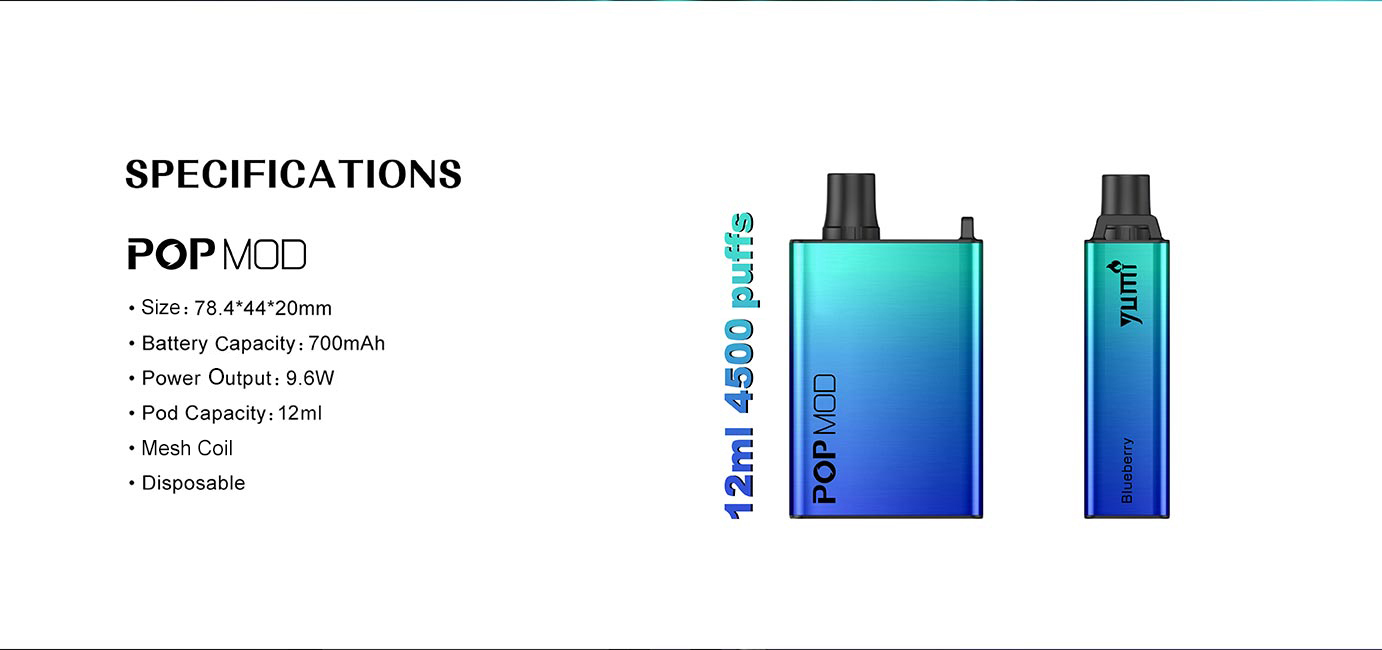 YUMI Popmod 4500 Puffs Kit