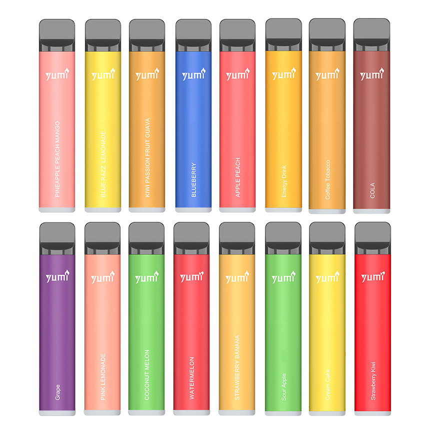 [Special Samples] Yumi Bar1500 50mg Disposable Kit 850mAh(5pcs at most)