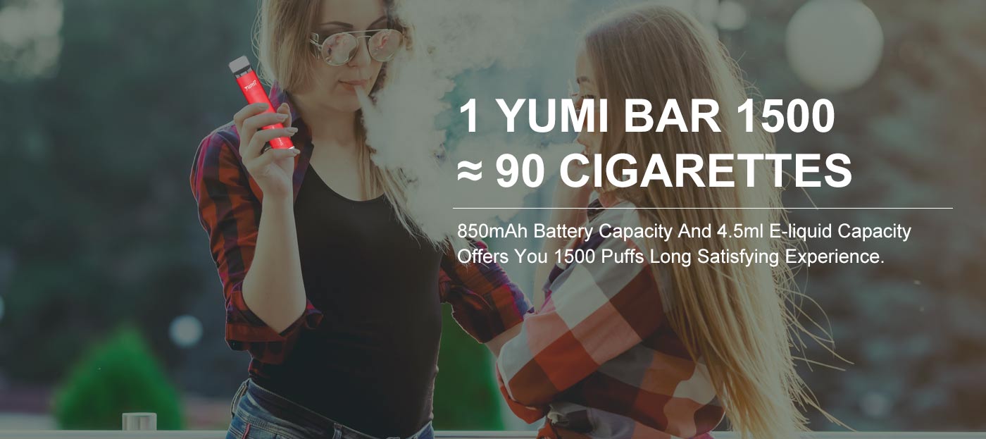 YUMI Bar 1500 Puffs Disposable Kit