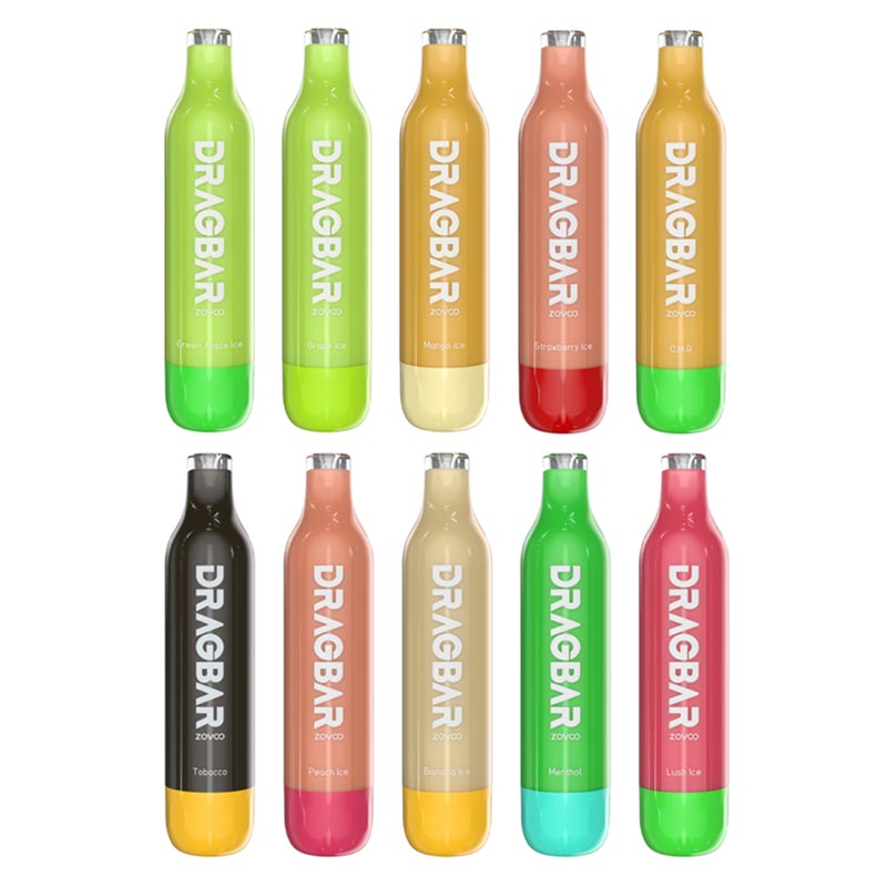 Zovoo Dragbar 2200 Puffs Disposable Kit 1000mAh 6.5ml