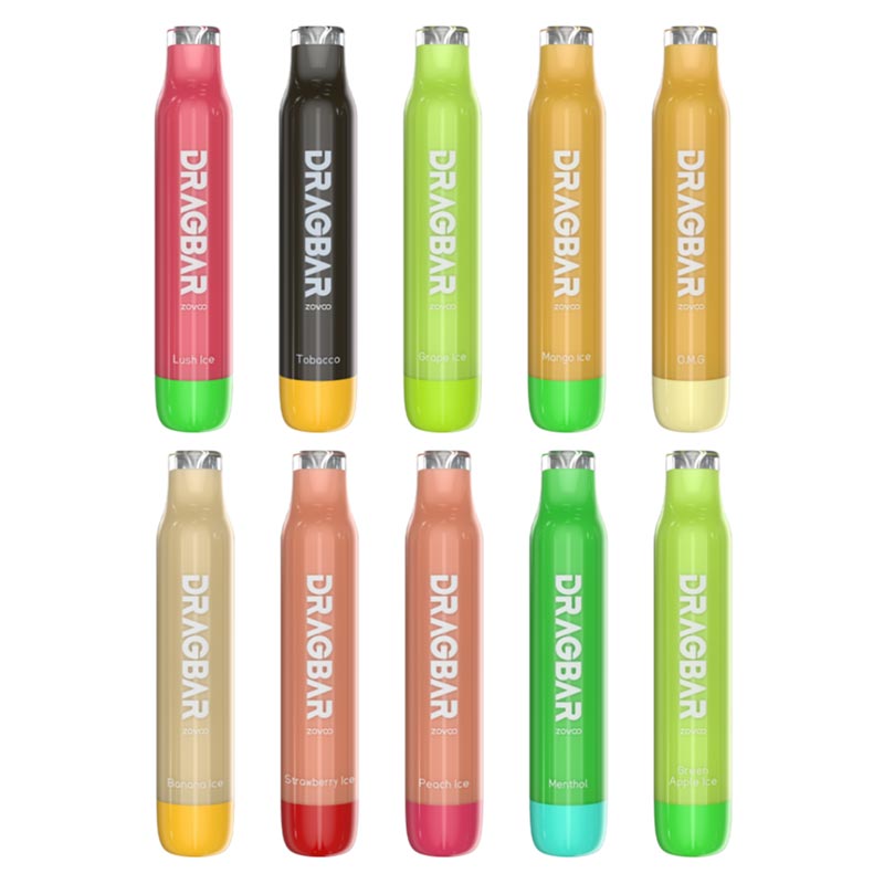 Zovoo Dragbar 600 Puffs Disposable Kit 400mAh 2ml